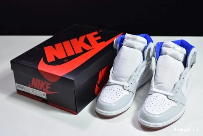 HIGH WHITE ZOOM BLUE RETRO - RACER 1 JORDAN 0727